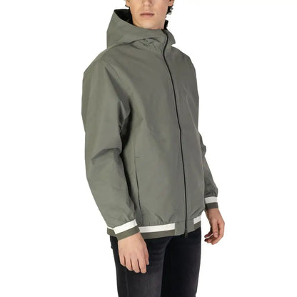 Replay Green Polyester Jackets & Coat