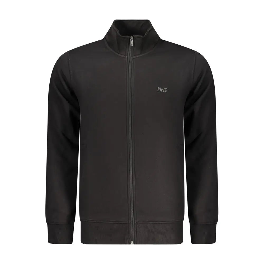 Rifle Black Cotton Men Sweatshirt - Sweatshirts