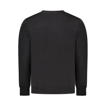 Sort Rifle Black Cotton mænds sweatshirt i sort med ribkant - spar 30-70% på 100% originale brands