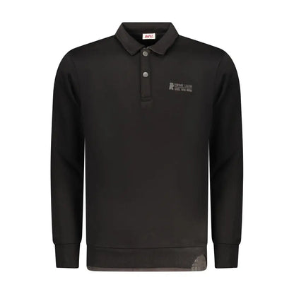Rifle Black Cotton Polo Shirt - Polo Shirts