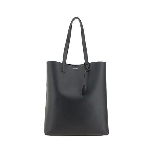 Saint Laurent Black Calf Leather Bos Taurus Handbag - Håndtasker