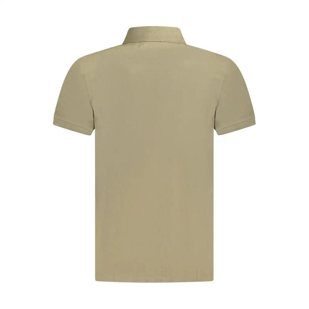 Timberland Brown Cotton Men Polo Shirt - S - Polo Shirts