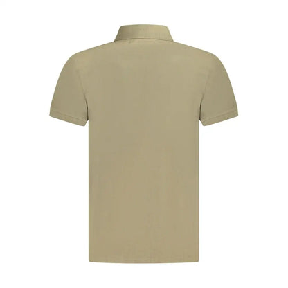 Timberland Brown Cotton Men Polo Shirt - S - Polo Shirts