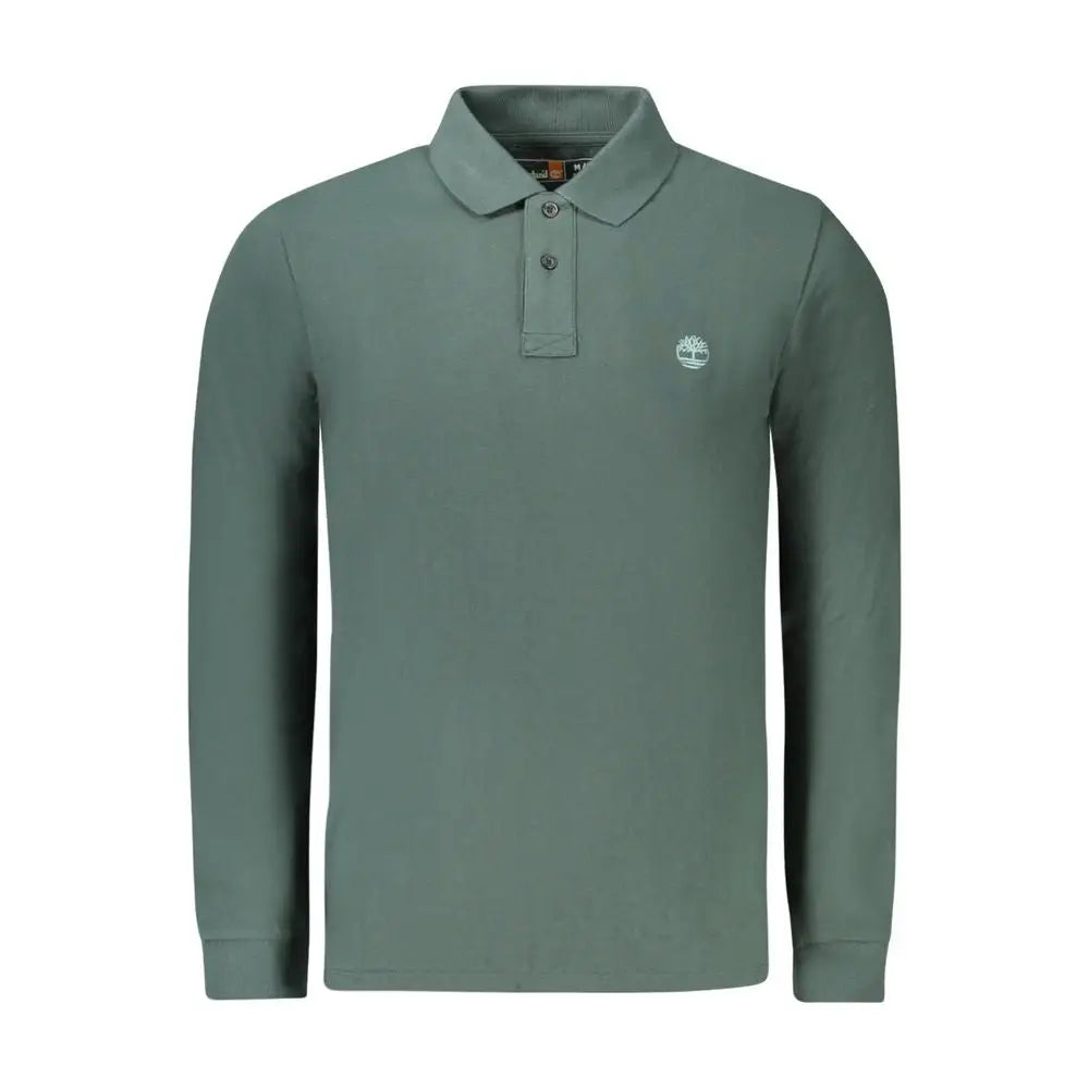 Timberland Green Cotton Polo Shirt - Polo Shirts