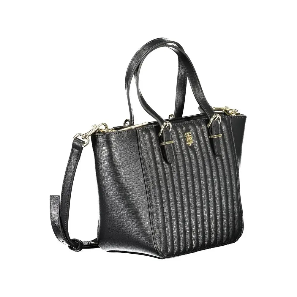 Tommy Hilfiger Black Polyethylene Handbag