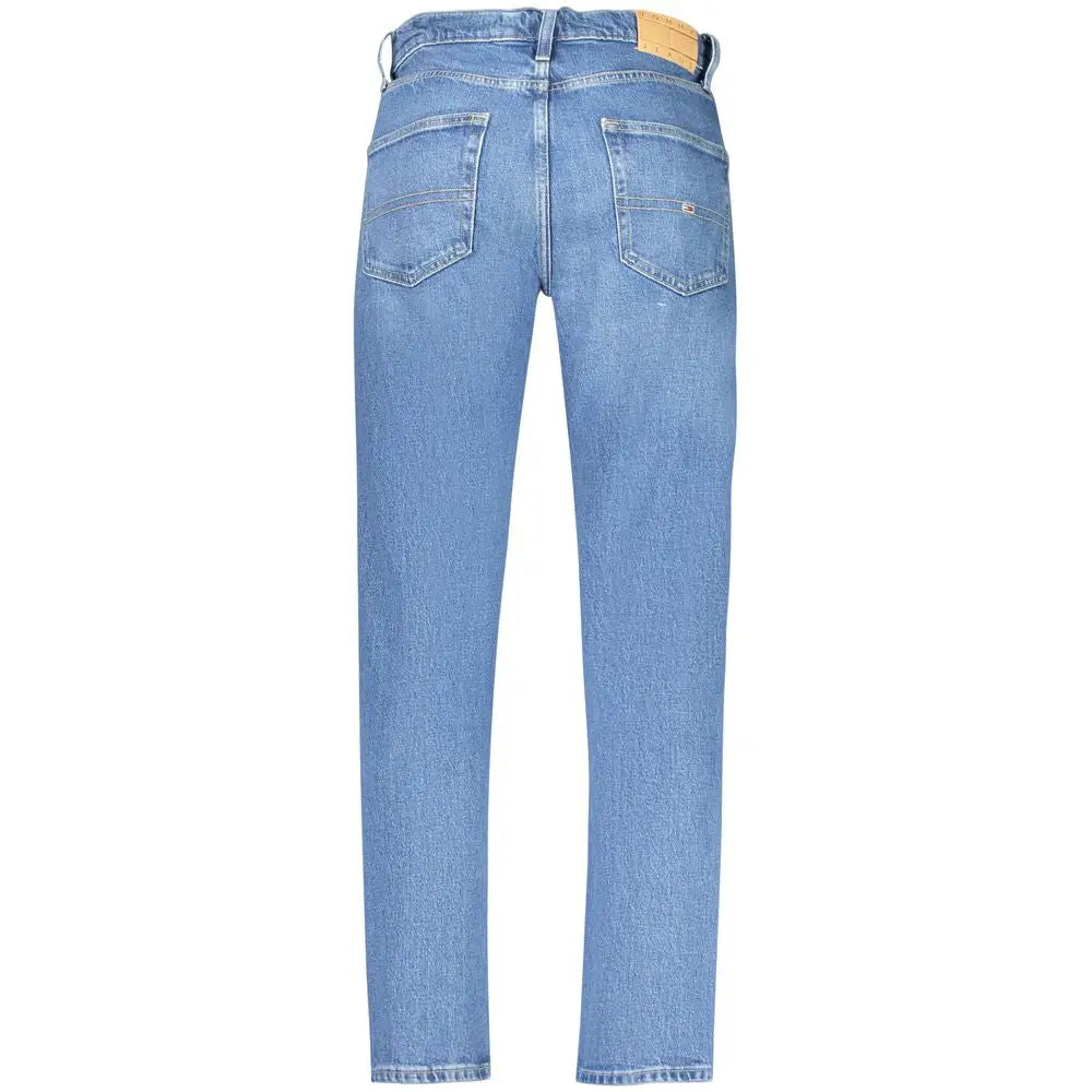 Tommy Hilfiger Blue Cotton Men Jeans - Jeans