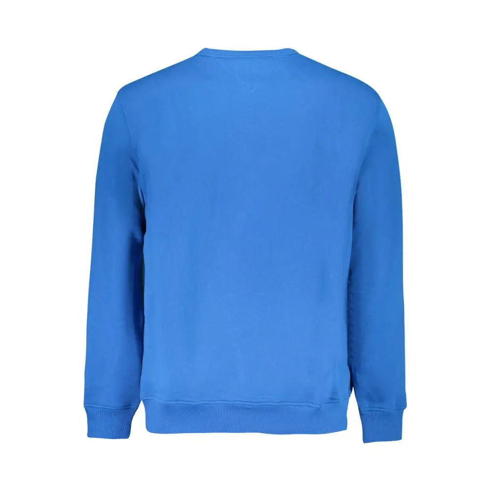 Tommy Hilfiger Blue Cotton Sweatshirt - Sweatshirts