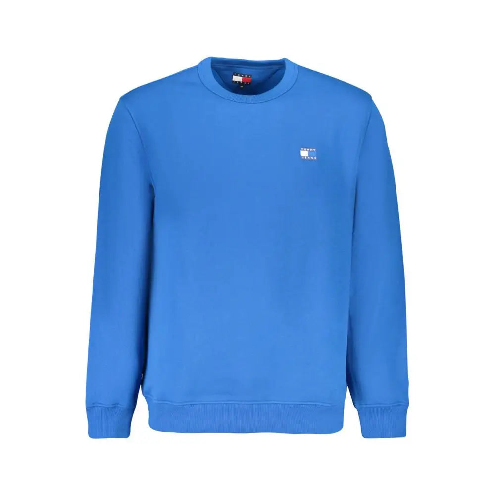 Tommy Hilfiger Blue Cotton Sweatshirt - Sweatshirts