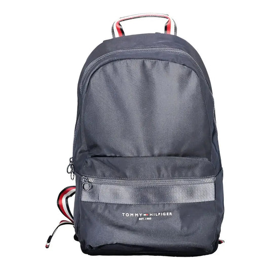 Tommy Hilfiger Blue Polyester Backpack