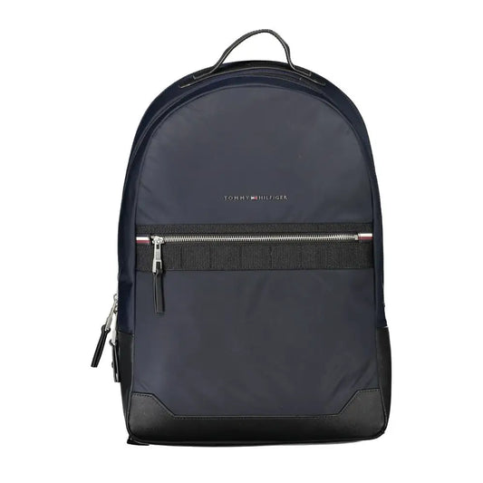 Tommy Hilfiger Blue Polyester Backpack