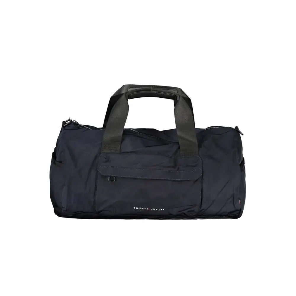 Tommy Hilfiger Blue Polyester Handbag - Håndtasker