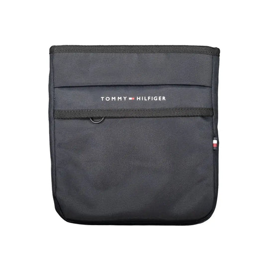 Tommy Hilfiger Blue Polyester Men Shoulder Bag - Skuldertasker