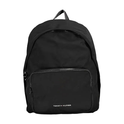 Sort Tommy Hilfiger Chic Urban Black Backpack med laptopafdeling