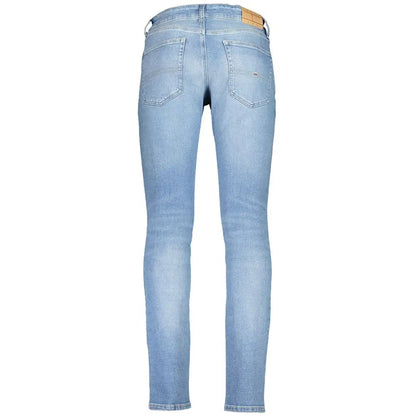 Tommy Hilfiger light blue slim fit denim jeans med logo