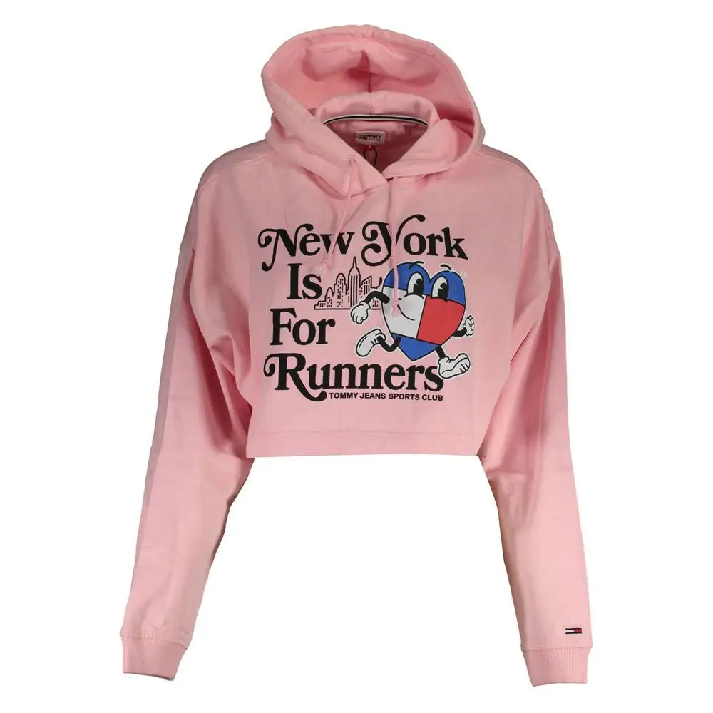 Tommy Hilfiger Pink Cotton Women Sweater - Sweaters