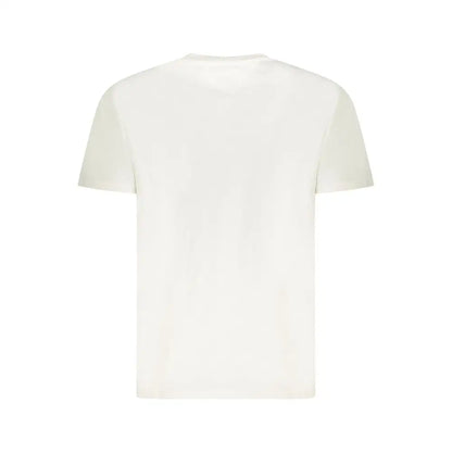 Tommy Hilfiger hvid bomuldst-shirt fra outlet mærkevarer