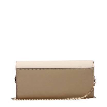 Tory Burch Beige Leather Clutch Bags
