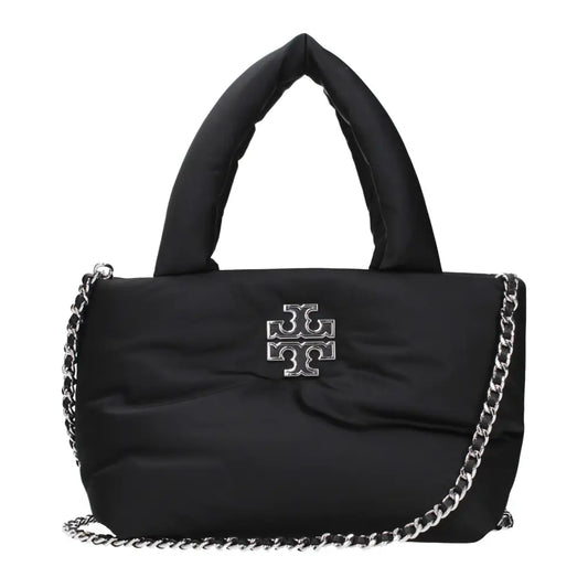 Tory Burch Black Fabric Handbags