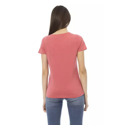 Trussardi Action Multicolor Cotton Women T-Shirt