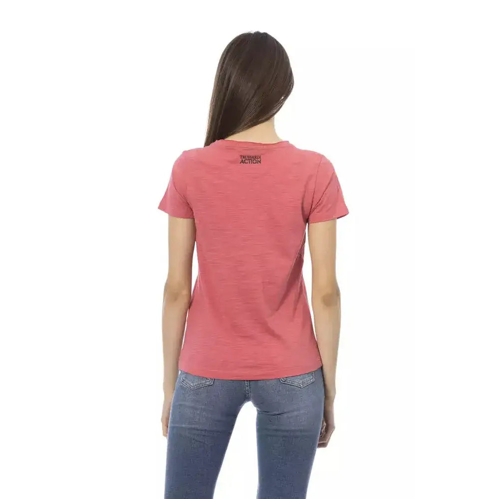 Trussardi Action Multicolor Cotton Women T-Shirt