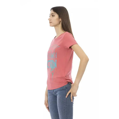 Trussardi Action Multicolor Cotton Women T-Shirt