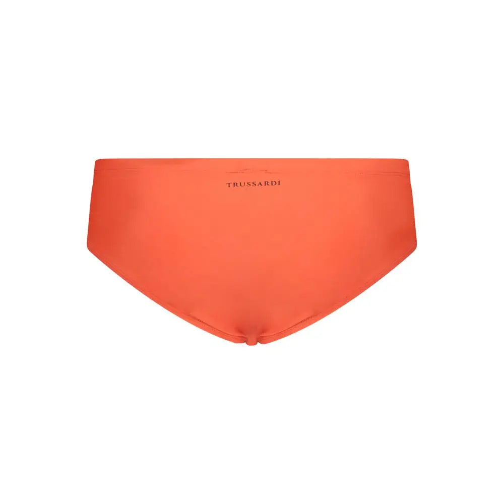 Høj kvalitet Trussardi red elastane elastane badetøj i orange design