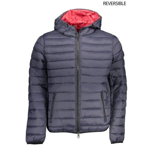 U.S. POLO ASSN. Blue Nylon Jackets & Coat - Jakke