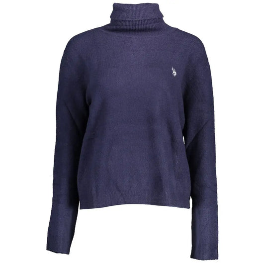 U.S. POLO ASSN. Blue Nylon Sweater - XL - Sweaters