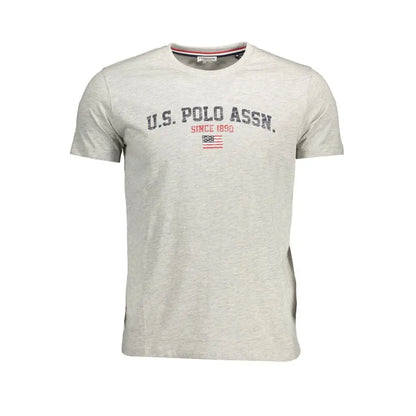 U.S. POLO ASSN. Brown Cotton Men T-Shirt - XXL - T-shirts
