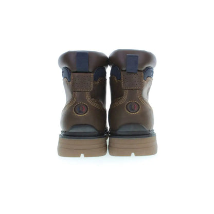 U.S. Polo Assn. brune polyester herre boots med navy blå accenter og chunky sål
