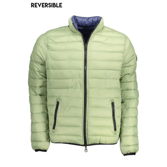 U.S. POLO ASSN. Green Nylon Men Jacket - Jakke