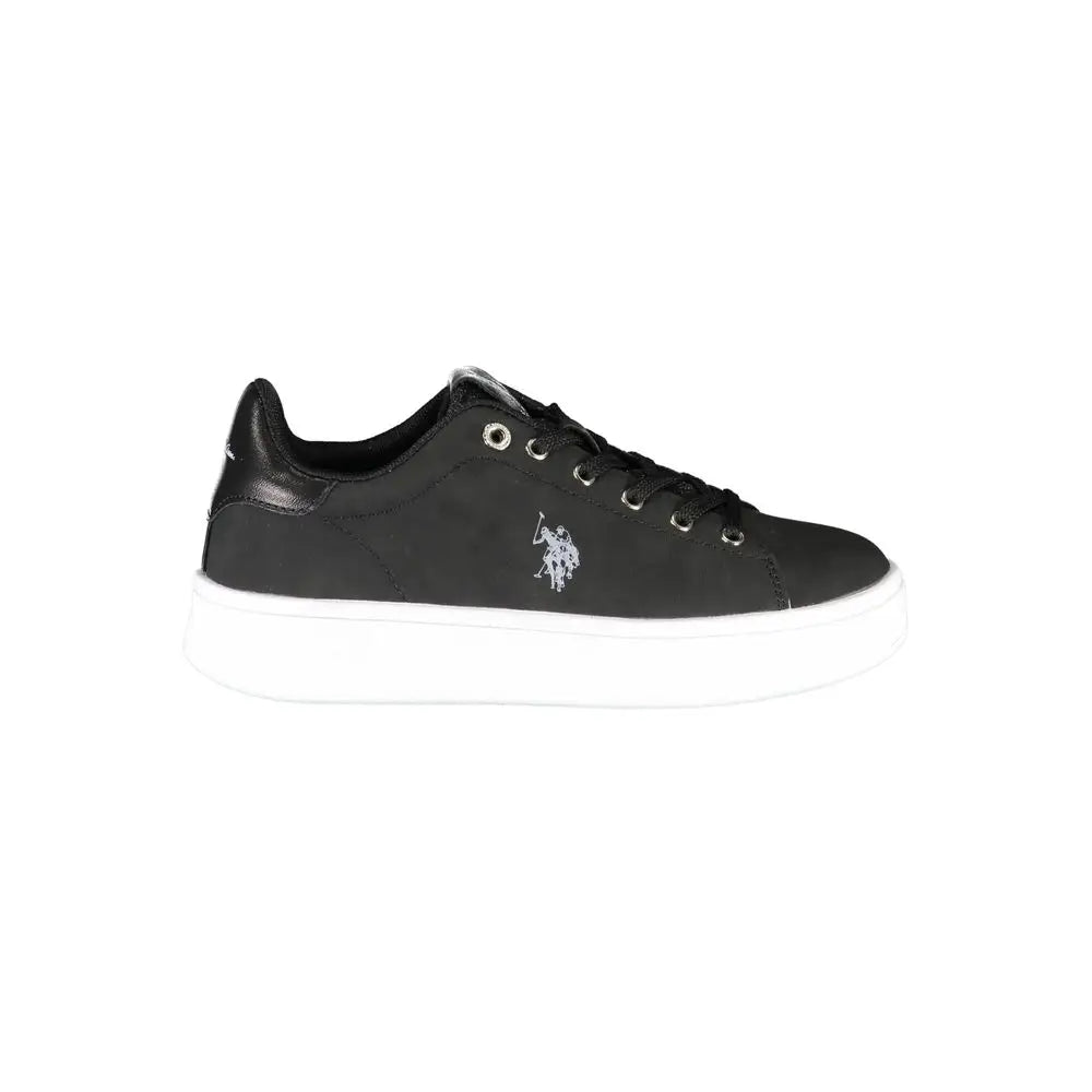 U.S. POLO ASSN. Nero Poliestere Women Sneaker - 35