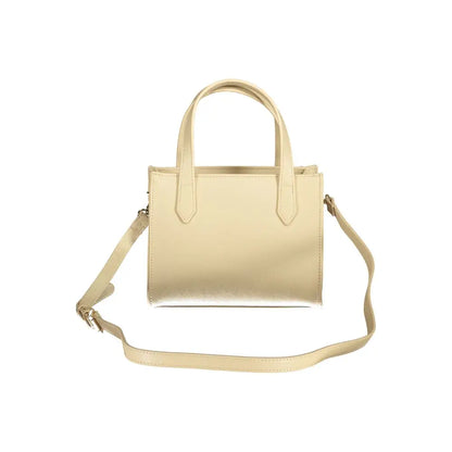 Valentino bags beige håndtaske i creme-farvet polyethylen med justerbar rem