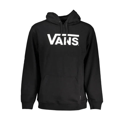 Vans sort bomuldssweater med hvidt logo, 100% originale brands