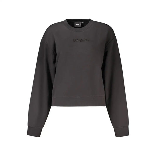 Vans Black Cotton Sweater - Sweaters