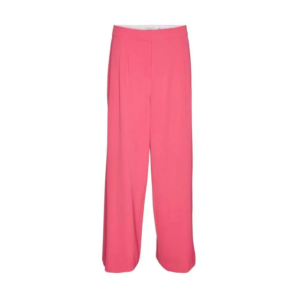 Vero Moda Pink Polyester Jeans & Pant