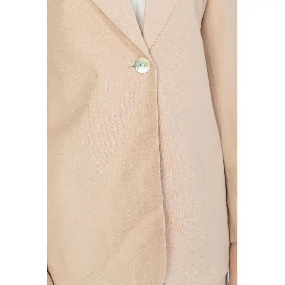 Vero Moda Pink Viscose Blazer