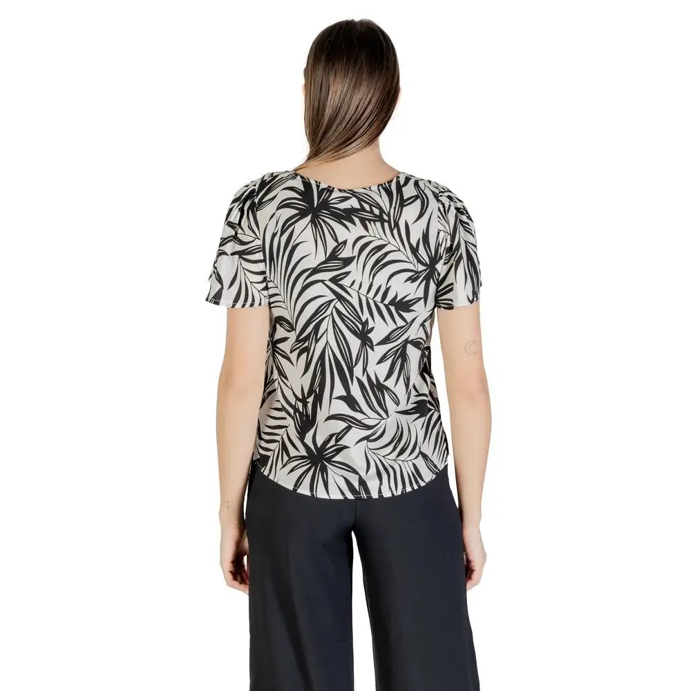 Vero Moda White Viscose Blouse