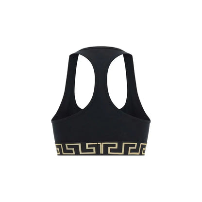 Versace Black Cotton Top