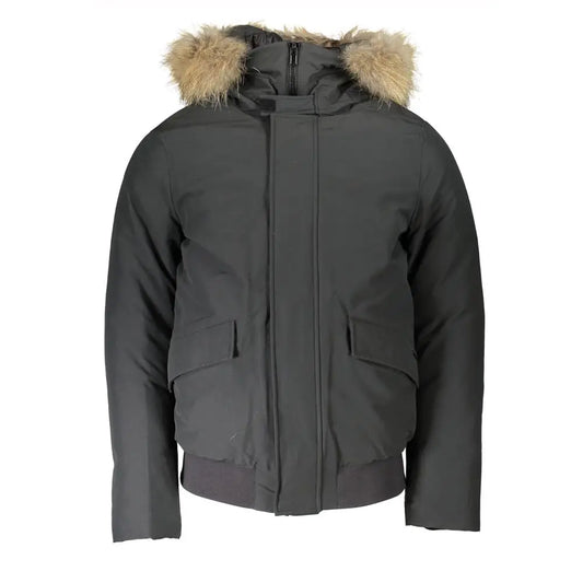 Woolrich Gray Cotton Jacket - Jakke