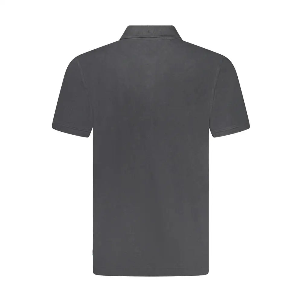 Wrangler Black Cotton Polo Shirt - Polo Shirts